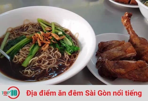 Thiêm Huy Mì Gia – Mì Vịt Tiềm Đậm Chất Hoa