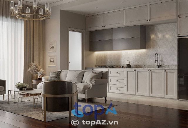 Địa chỉ vàng thi công tủ bếp chung cư chuẩn phong cách tại Hà Nội