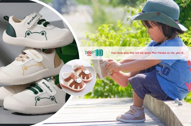 Bảng vàng 5 cửa hàng giày dép trẻ em đáng tin cậy nhất khu vực Phú Nhuận