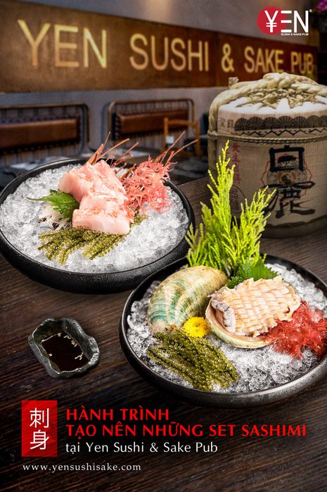 Những món sushi nghệ thuật và không gian ấm cúng tại YEN Sushi Sake Pub