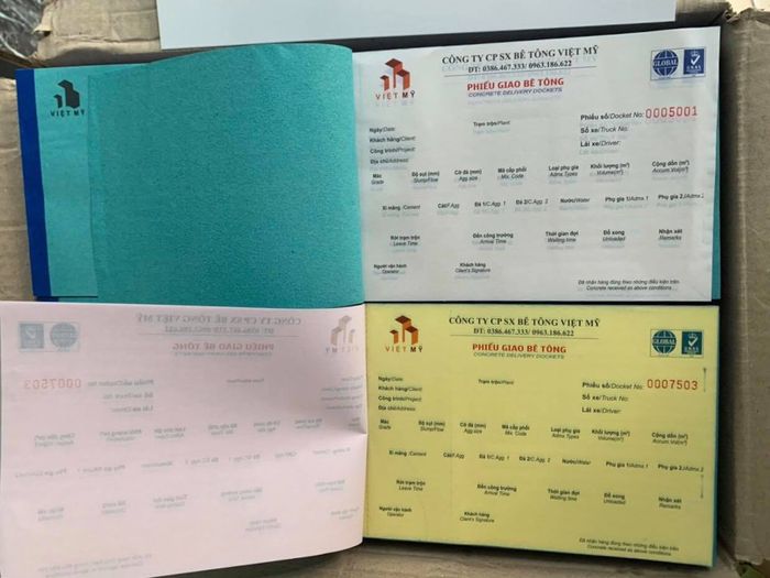 Hình ảnh sản phẩm thực tế tại In Việt Long