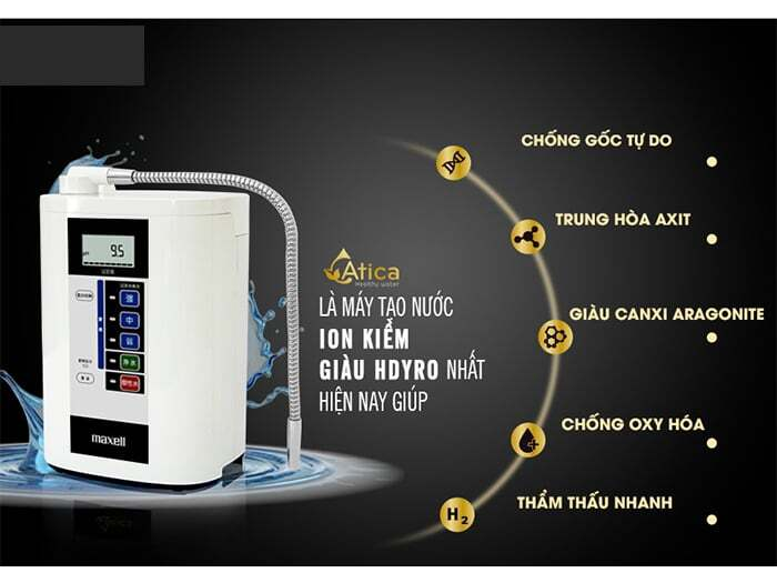 Những lợi ích khi sử dụng máy lọc nước ion 