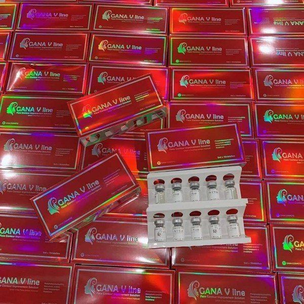 Hình ảnh minh họa quy trình tiêm giảm mỡ Gana Vline