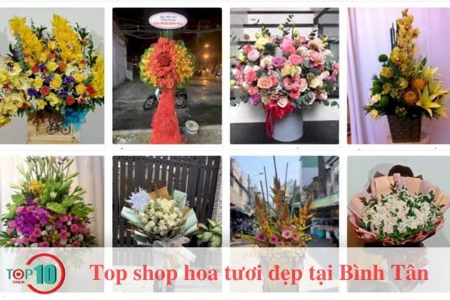 Danh sách những cửa hàng hoa tươi uy tín tại quận Bình Tân