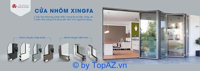 thi công cửa nhôm Xingfa HCM