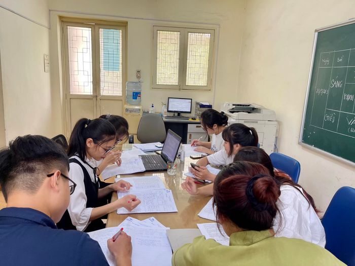 Hình ảnh lớp học tại Trung tâm Khoa Bảng
