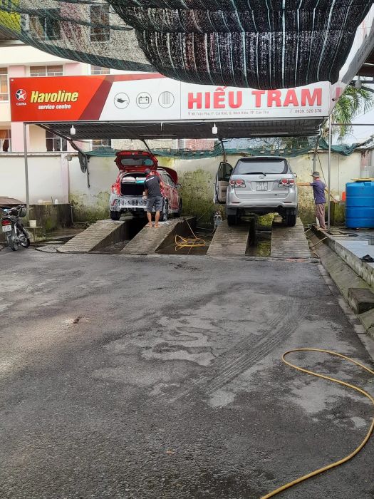 Quy trình rửa xe tiêu chuẩn tại Hiếu Trâm