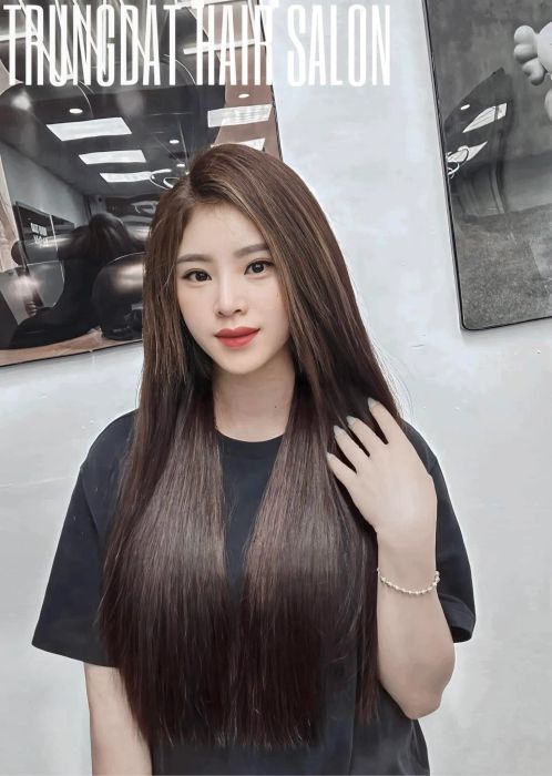 Hình ảnh thực tế về những kiểu tóc nối đẹp tại Trung Dat Hair Salon