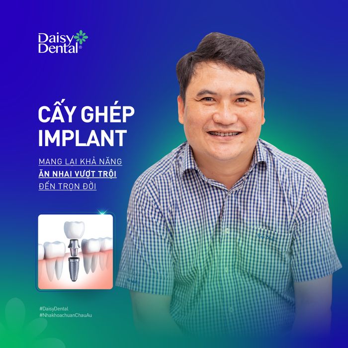 Hình ảnh quy trình cấy ghép Implant chuyên nghiệp tại Nha Khoa Daisy
