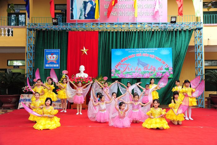 Không gian học tập lý tưởng và đầy sáng tạo tại Trường Tiểu học Thanh Bình