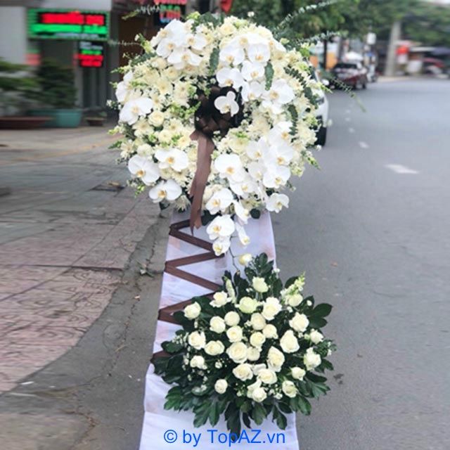 Địa chỉ đặt vòng hoa viếng đám tang tại Quận 4