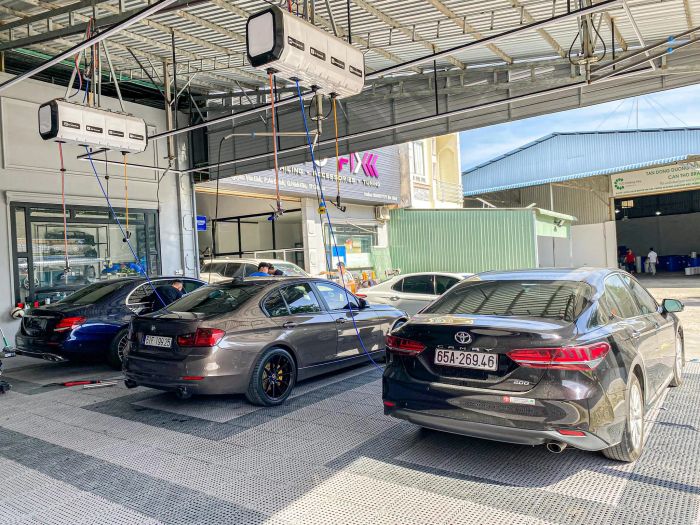 Quy trình detailing chuyên nghiệp tại LK CAR SPA