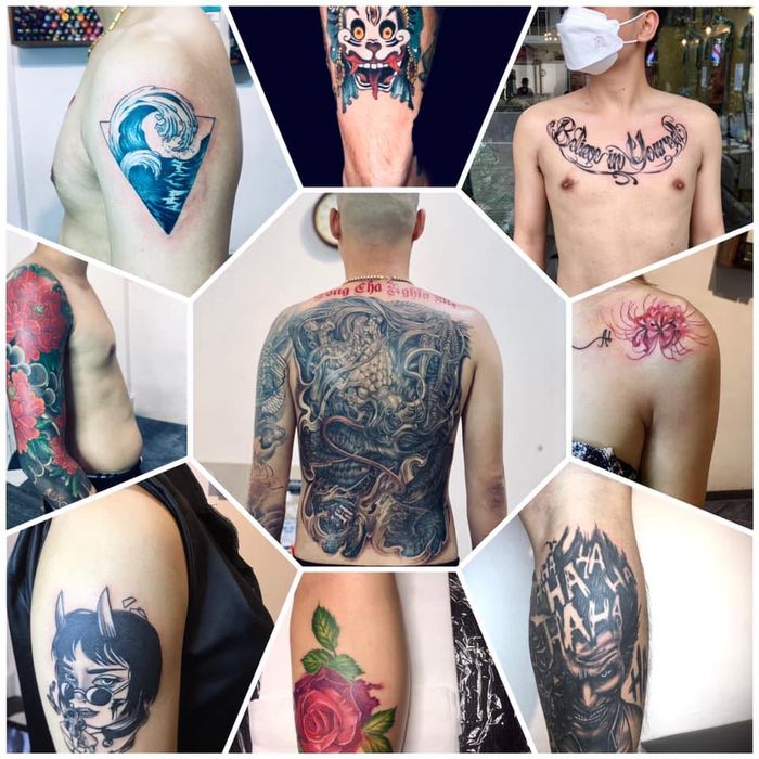 Không gian sáng tạo tại Rùa Tattoo