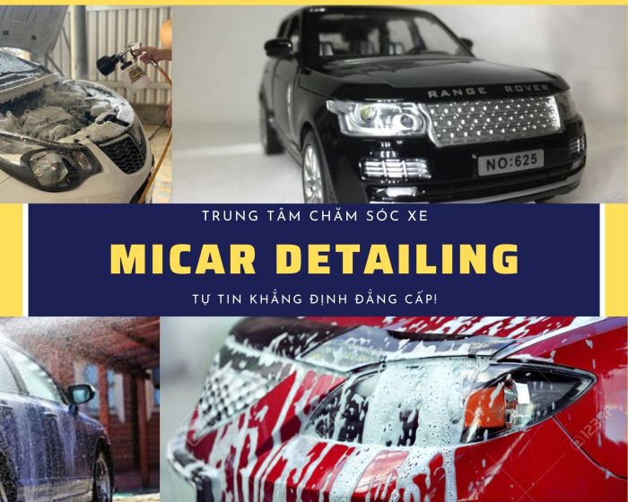 Không gian sang trọng và hiện đại tại MICAR DETAILING