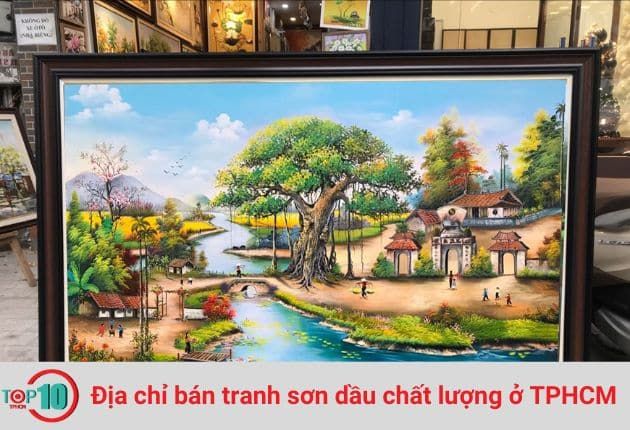 Cửa Hàng Thế Giới Tranh Sơn Dầu - Điểm Đến Cho Tình Yêu Nghệ Thuật