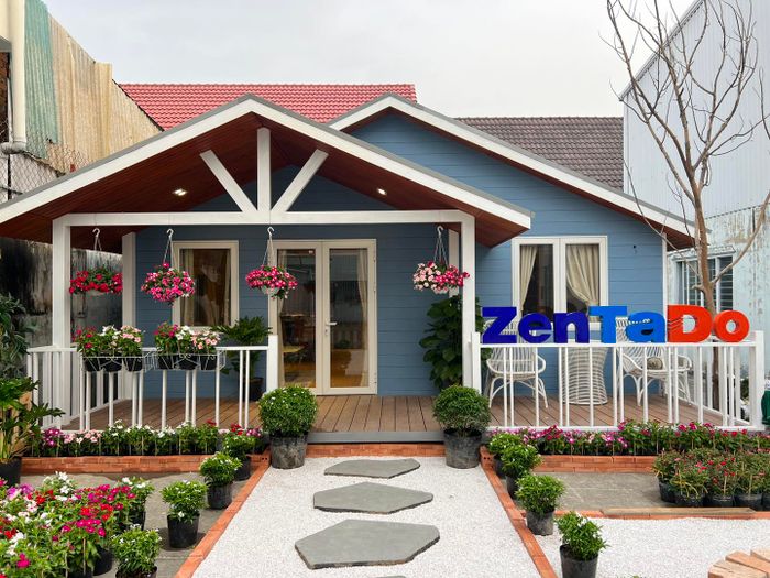 Hình ảnh thiết kế nhà lắp ghép Zentado