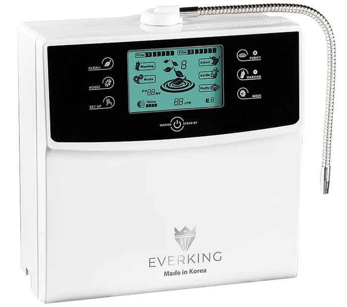 Máy lọc nước điện giải Ion kiềm Everking Ek-99 Hàn Quốc để bàn tiện lợi