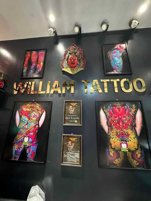 Tác phẩm nghệ thuật ấn tượng tại William Tattoo