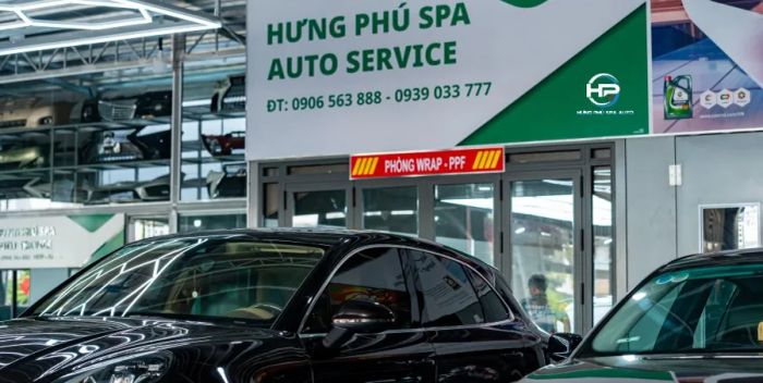 Quy trình rửa xe nước nóng tiêu chuẩn tại Hưng Phú Spa Auto