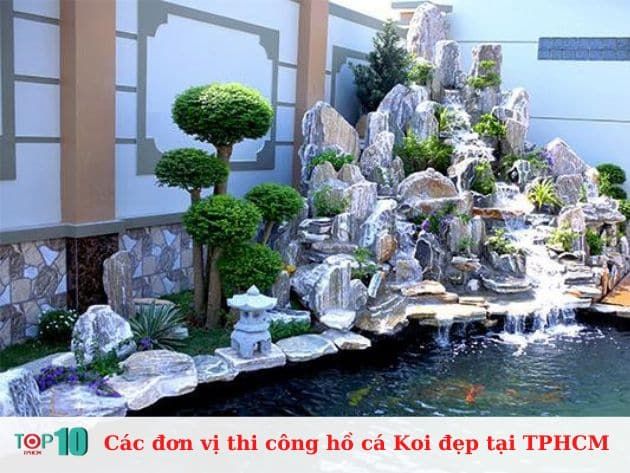 Danh sách các đơn vị thi công hồ cá Koi uy tín và chất lượng nhất tại TP.HCM