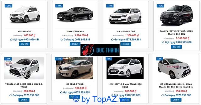 Dịch vụ cho thuê xe tự lái tại Hà Nội