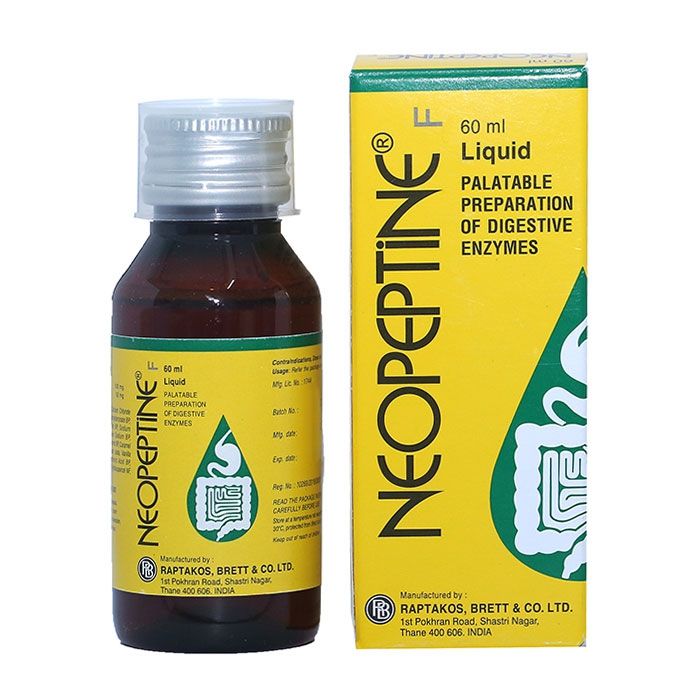 Hình ảnh bao bì Siro Neopeptin F Liquid chính hãng
