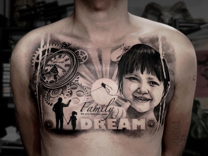 Tác phẩm nghệ thuật xăm hình tại Tuansi Tattoo