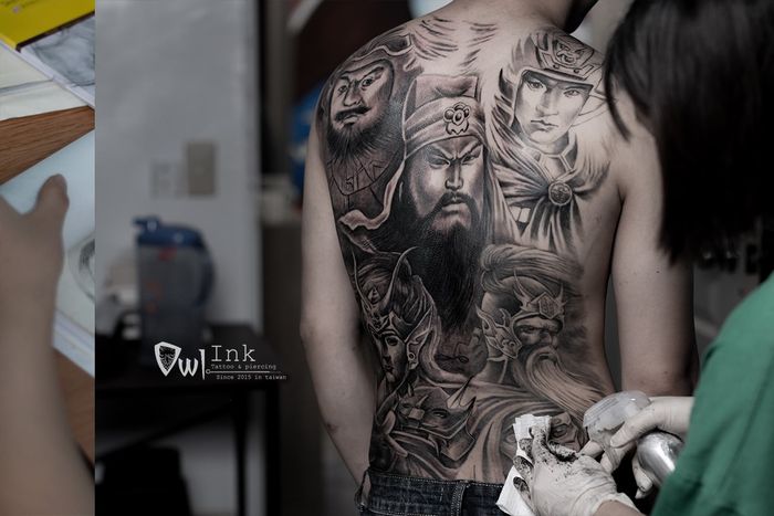 Tác phẩm nghệ thuật đỉnh cao tại Owl Ink Studio