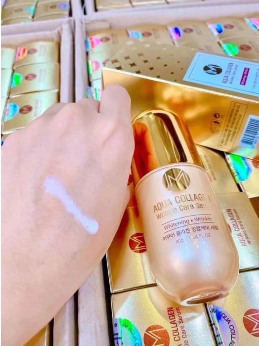 Serum Collagen Tươi Thủy Phân JM Aqua Collagen Wrinkle Care - Hình ảnh 2