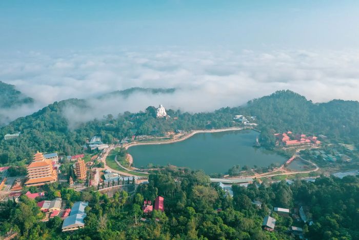 An Giang ảnh 2 - Khoảnh khắc bình minh trên cánh đồng lúa An Giang, nơi những tia nắng đầu ngày lấp lánh trên những giọt sương long lanh như viên ngọc trời.
