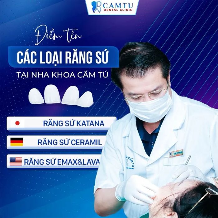 Hình ảnh đội ngũ bác sĩ chuyên nghiệp tại Nha Khoa Cẩm Tú - BS Hùng