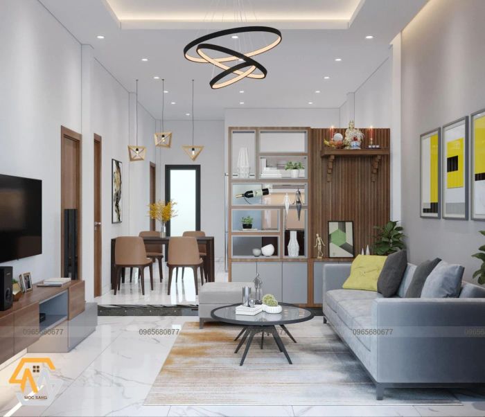Không gian nội thất sang trọng đậm chất Mộc Sang