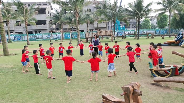 Không gian học tập hiện đại tại Mầm Non Việt Anh