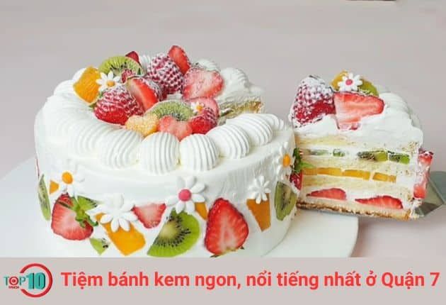 Những tiệm bánh kem ngon và được yêu thích nhất ở Quận 7