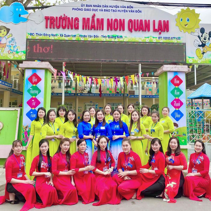 Không gian học tập tràn ngập ánh sáng tự nhiên tại Trường Mầm non Quan Lạn