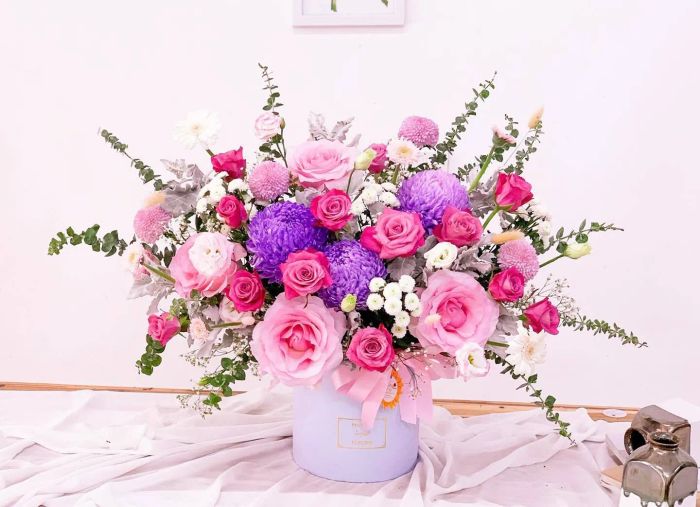 Những tác phẩm hoa nghệ thuật tại Nắng Flowers