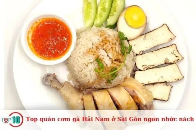 Cơm Gà Hải Nam Yummy - Hương vị thuần khiết từ gà thả vườn