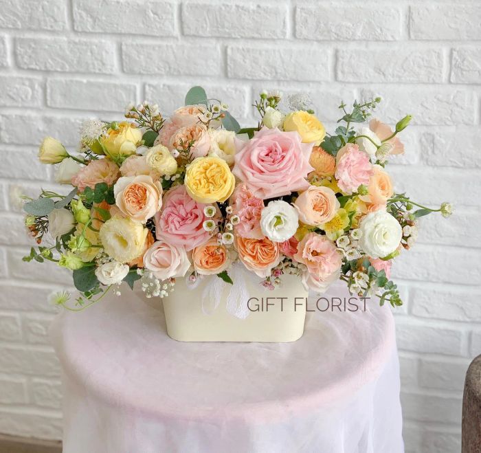 Những tác phẩm hoa nghệ thuật tại Gift Florist