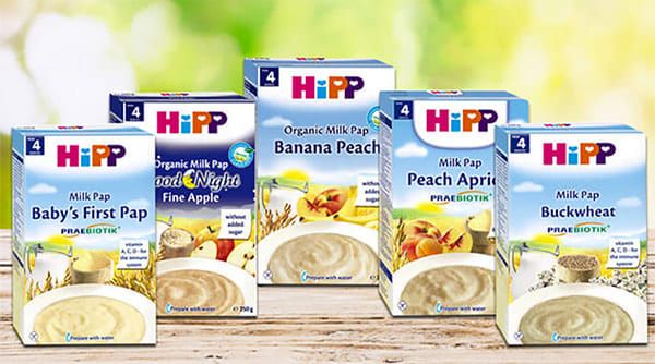 Hình ảnh bột ăn dặm HiPP chính hãng