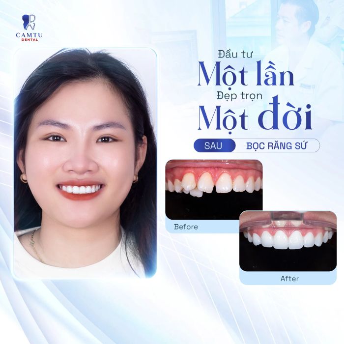 Hình ảnh phòng khám hiện đại tại Nha Khoa Cẩm Tú - BS Hùng