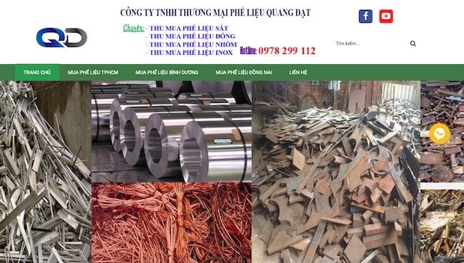 Công Ty TNHH Thu Mua Phế Liệu Quang Đạt