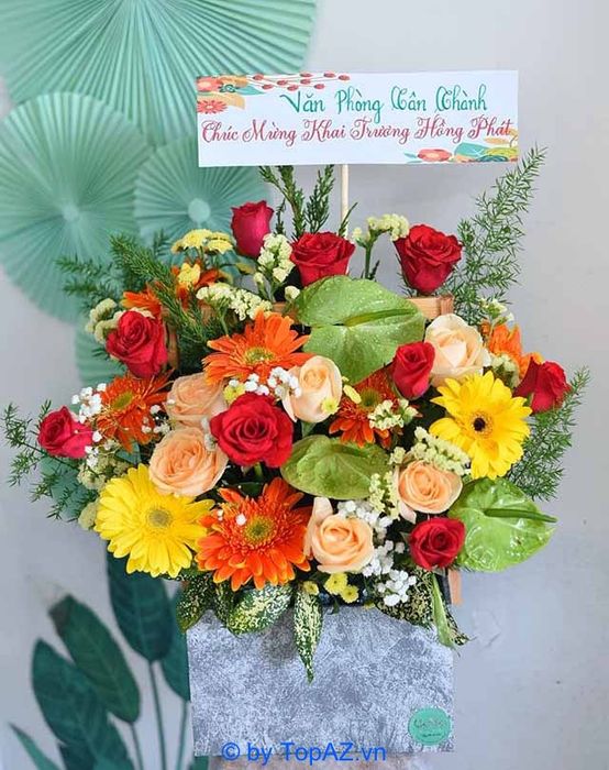 Địa chỉ chuyên cung cấp hoa khai trương chuyên nghiệp tại Quận 12