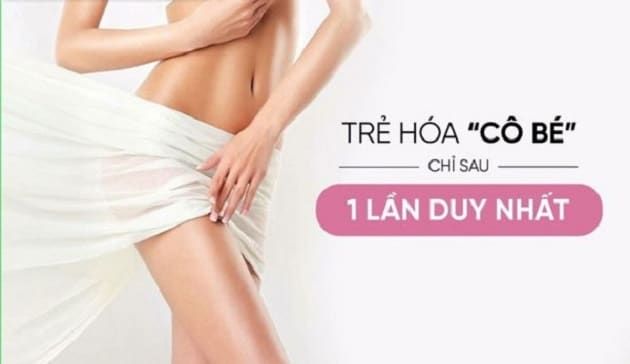 Thẩm mỹ an toàn giúp vùng kín trở nên trẻ trung và tràn đầy sức sống, như thuở ban đầu của tuổi xuân.