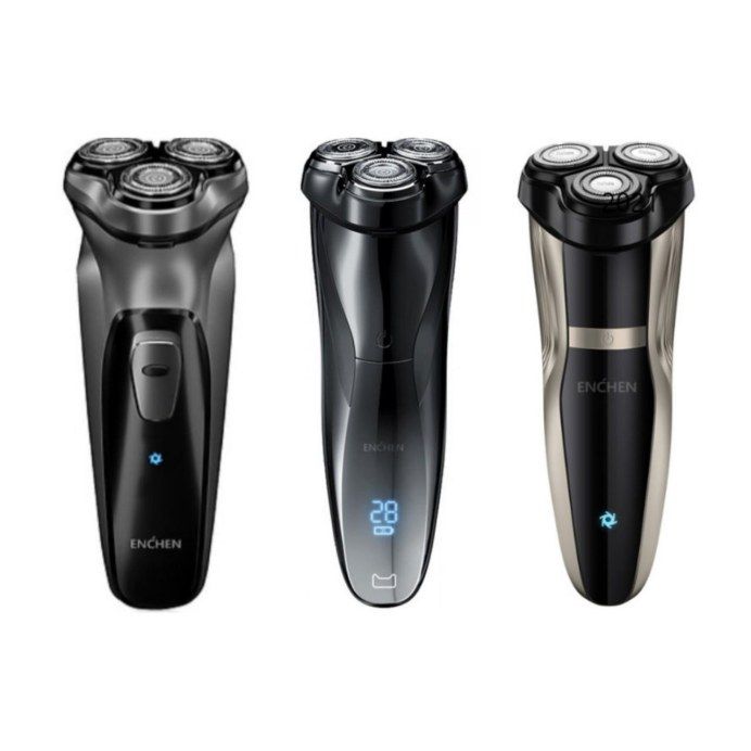 Hình ảnh thực tế máy cạo râu Enchen Gentleman 5 - Thiết kế sang trọng