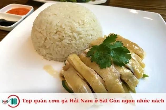 Cơm Gà Hải Nam Bình Giã - Hương vị Singapore thuần chất