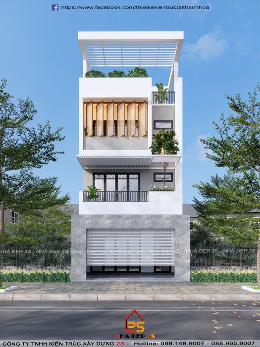 Ảnh 1: Thiết Kế Kiến Trúc Tại Thanh Hóa - Nhà Đẹp 2S