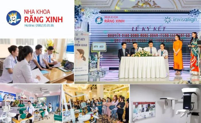 Hình ảnh không gian hiện đại tại Nha Khoa Răng Xinh TP.Vinh