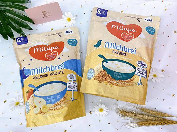 Hình ảnh bột ăn dặm Milupa chính hãng