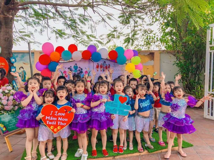 Không gian học tập hiện đại tại Trường Mầm Non Tuổi Thơ