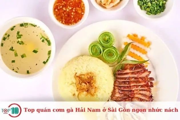 Cơm gà Hải Nam Âu Cơ - Đậm đà hương vị truyền thống